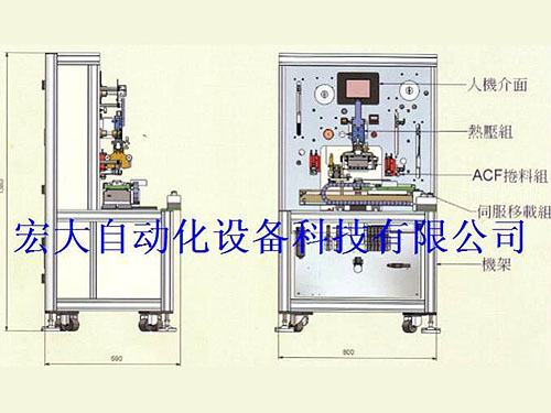 ACF 多片式贴附机