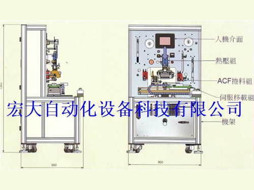 ACF 多片式贴附机