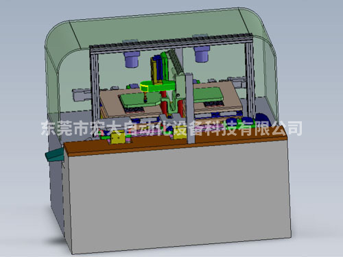 鼠标脚垫自动贴合机