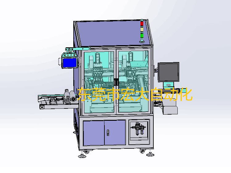 机顶盒自动贴脚垫机