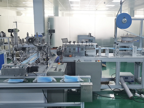 一拖一平面口罩机